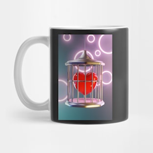 Love in a cage Mug